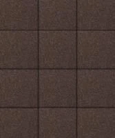 Тротуарная плитка Квадрат 300х300х60 мм, коричневый