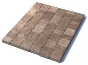 Тротуарная плитка Старый город, 60 мм, гранит, Хаски