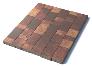 Тротуарная плитка Старый город, 60 мм, Осень