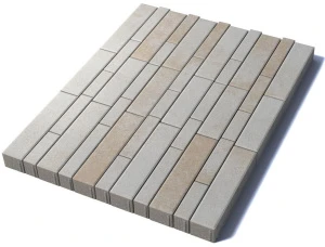 Тротуарная плитка Ригель, 80 мм, Степняк