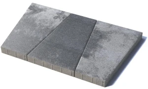 Тротуарная плитка Рутрум, 80 мм, Антрацит