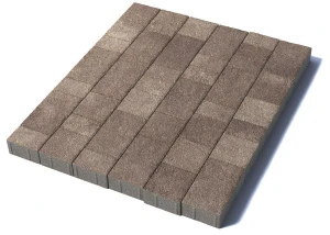 Тротуарная плитка Старый город, 80 мм, гранит, Хаски