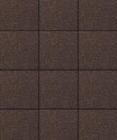Тротуарная плитка Квадрат 300х300х60 мм, коричневый