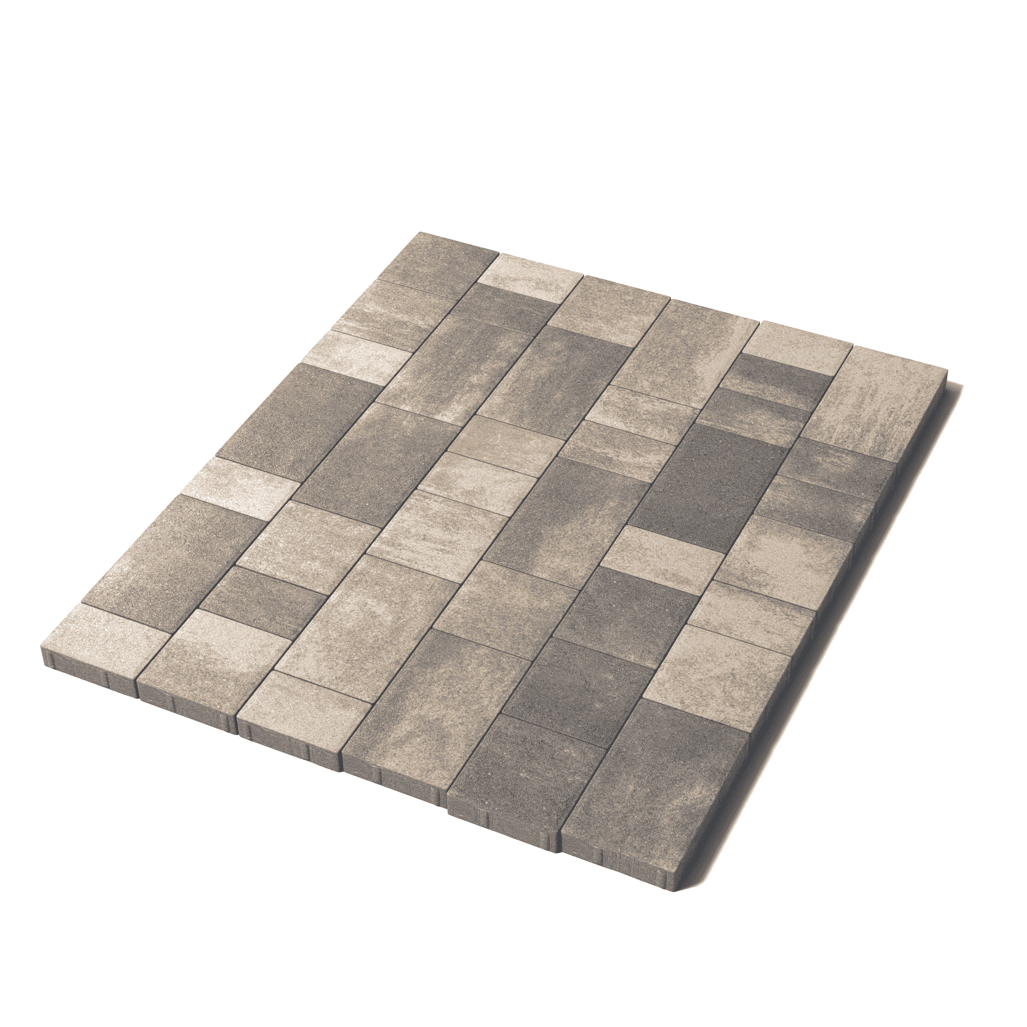 Тротуарная плитка Старый город, 40 мм, Доломит