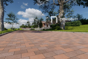 Купите прямоугольную тротуарную плитку от производителя «Поревит»