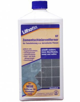 Средство концентрированное чистящее KF Zementschleierentferner, Lithofin, 1л Средство концентрированное чистящее KF Zementschleierentferner, Lithofin, 1л