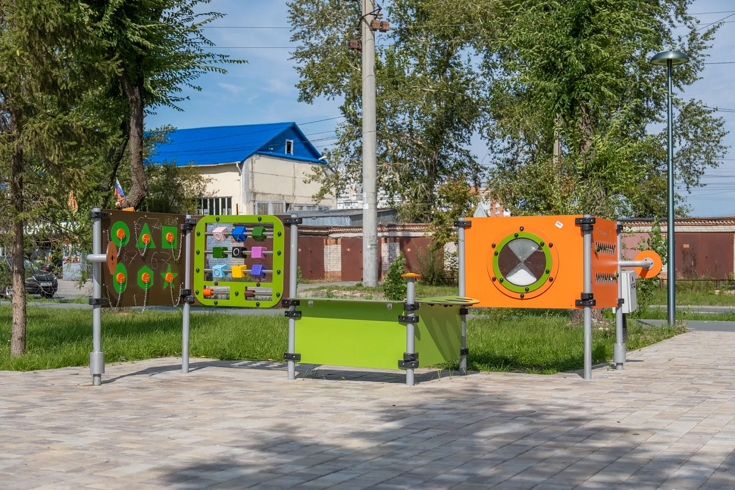Сквер Радужный в Тюмени