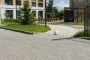 Тротуарная плитка Б.2.П.8 гладкая серая