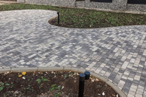 Купить бордюры БРШ.50.20.8 гладкий серый от производителя - «Поревит»