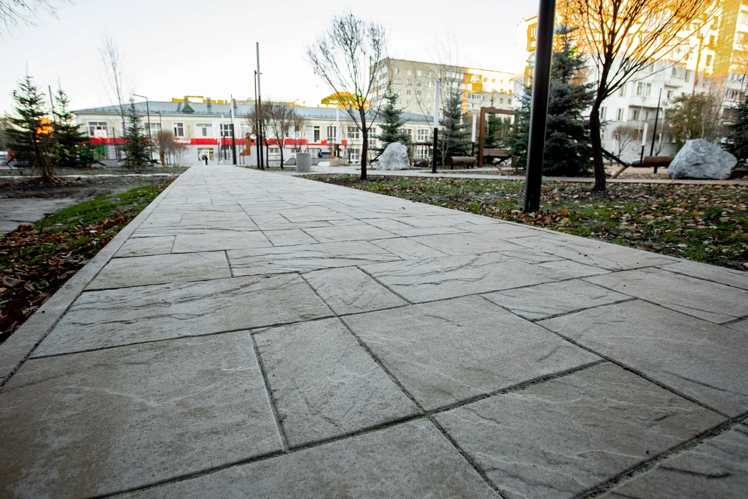 Сквер Отрядов мэра в Тюмени