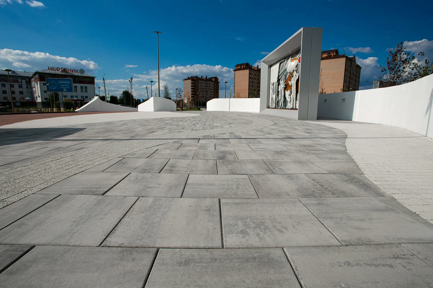 Сквер Медицинских работников в Тюмени