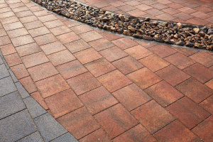 Квадратная тротуарная плитка Арабская ночь Б.1.К.6 гранит н/м листовой